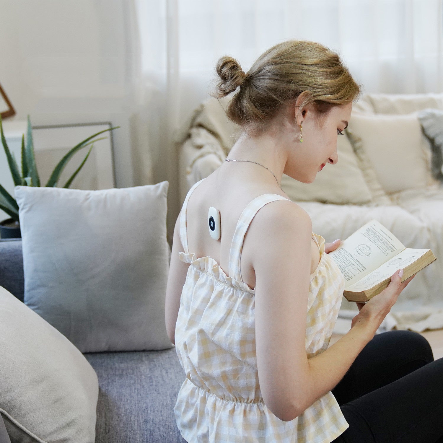 Sitting Posture Corrector Intelligent Induction Anti-hunchback Sitting Posture Vibration Reminder