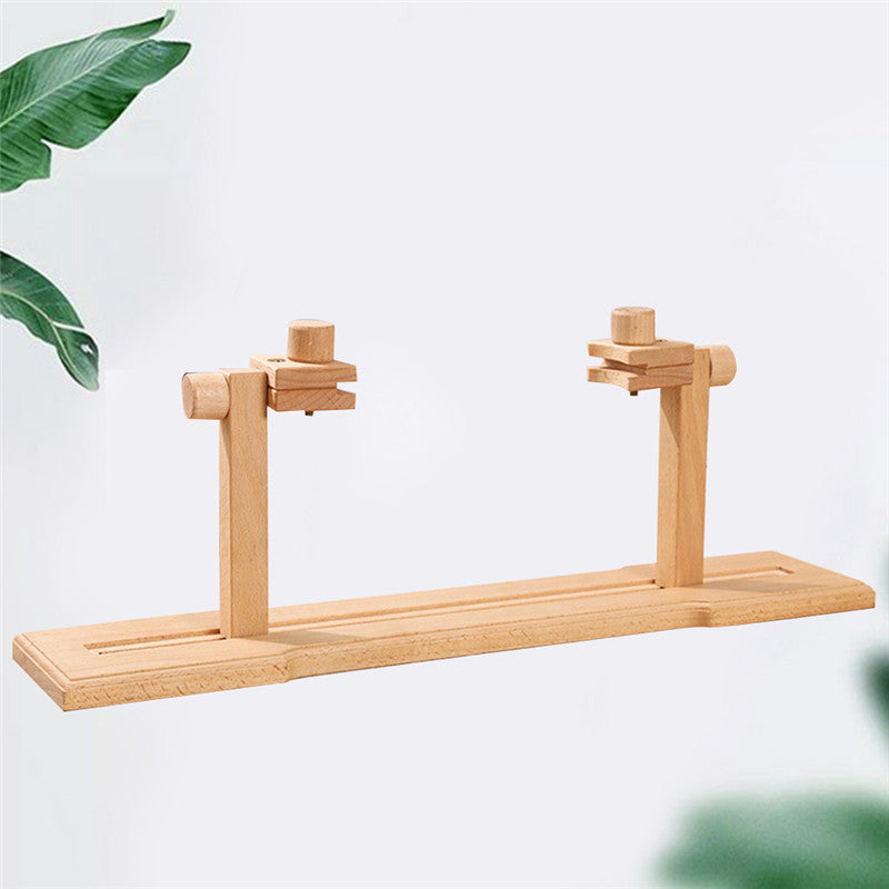 Desktop Embroidery Frame, Desktop Adjustable Beech Wood Frame, Universal And Multifunctional