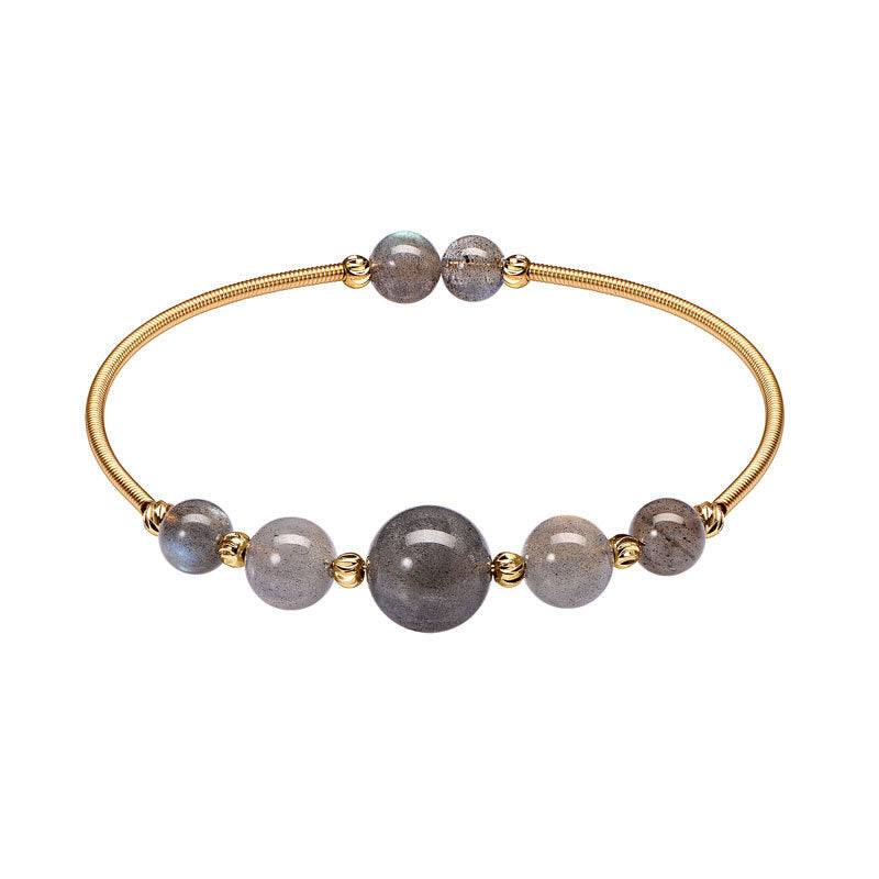 Natural crystal simple bracelet