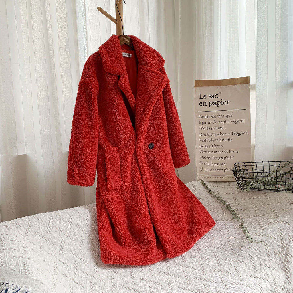 Amazon autumn and winter fur coat female long section