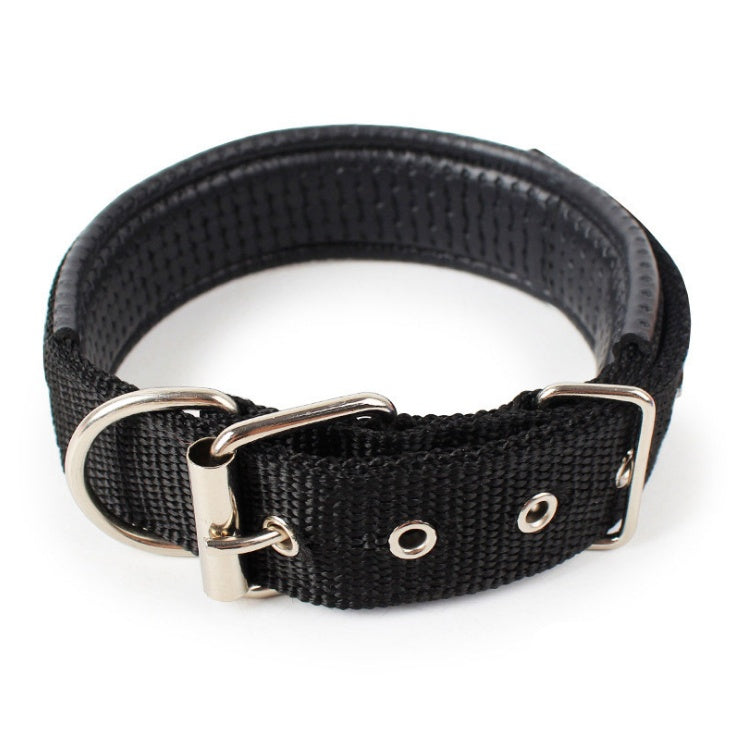 Pet collar soft leather lining polypropylene pet foam collar