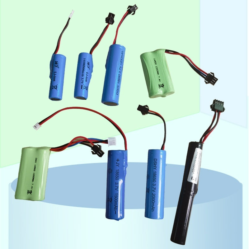 Electric Toy 14500 Lithium Battery 3.7V 18650 7.4V