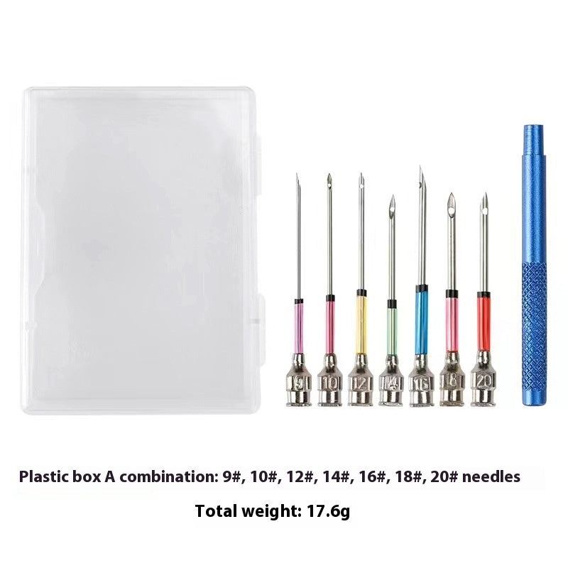 Simple Replaceable Plug Full Model Embroidery Stamp Needle Poke