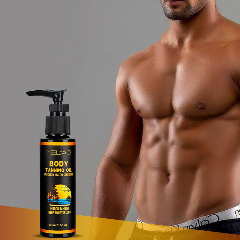 Sun Tanning Essential Oil Sun-free Wheat-colored Bronze Black Oil Sunbath