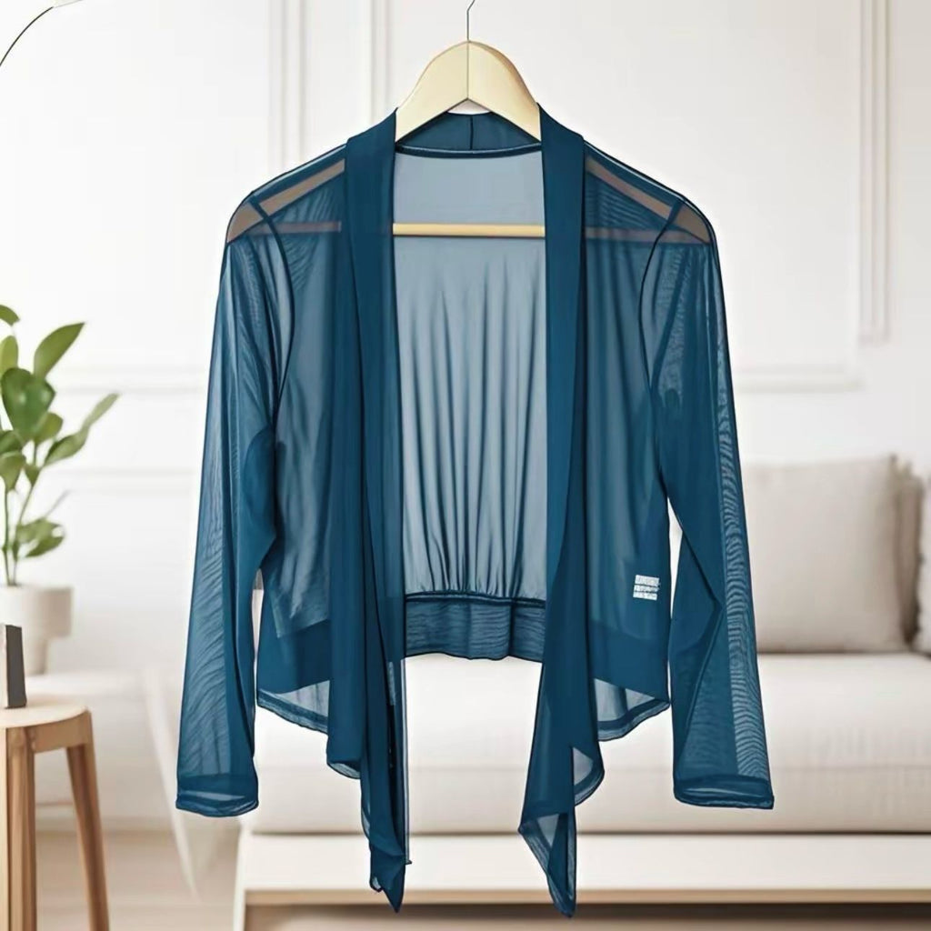 Small Shawl Outer Match Short Coat Middle-aged And Elderly Plus Size Thin