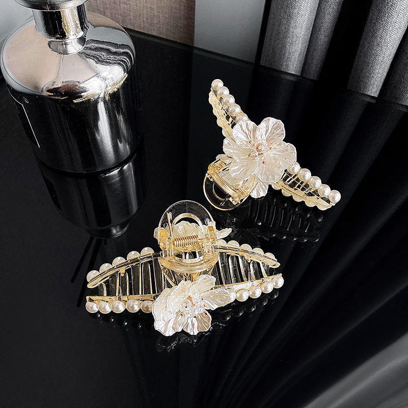 Japanese And Korean Temperamental Elegant Hair Accessories Flower Hair Clip