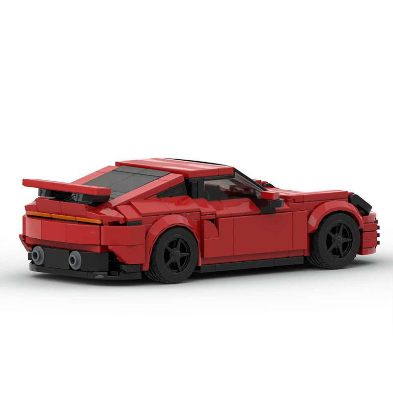 Small Particles Suit  Turbo Speed 8 Grid Building Blocks Racing Car