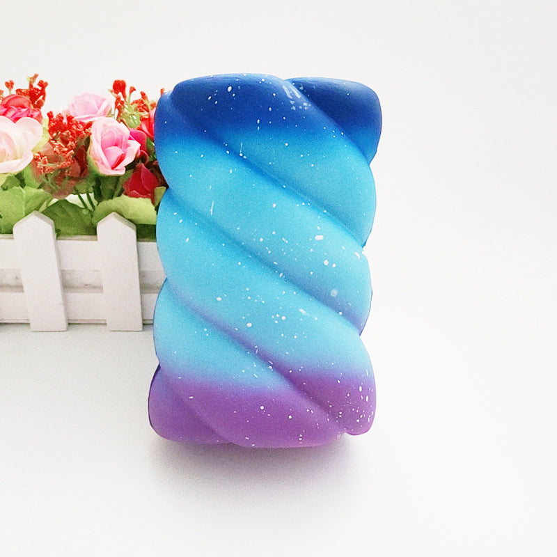 Slow Rebound Cotton Candy Compressable Musical Toy