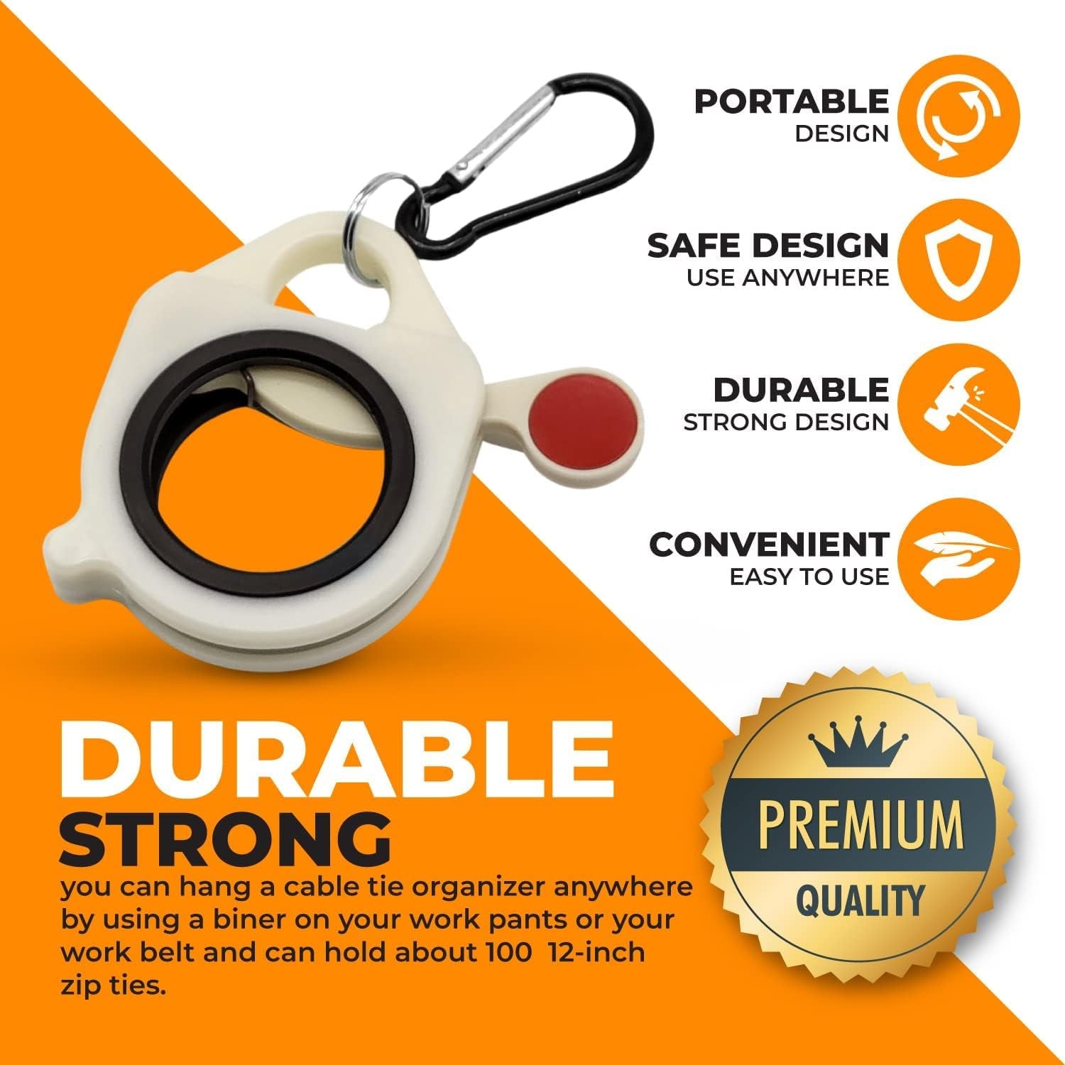 Ribbon Container Portable Hardware Tools