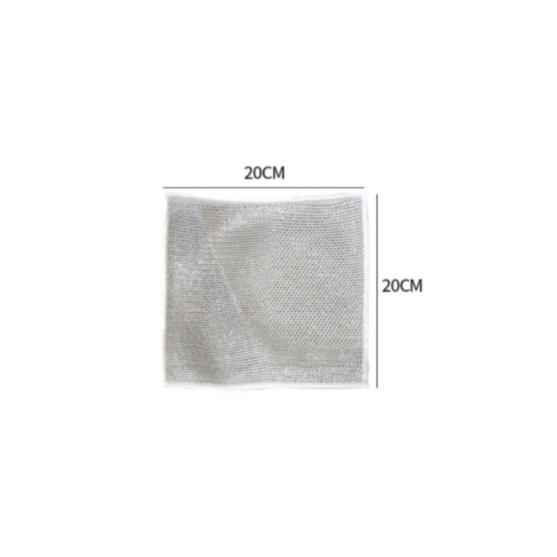 Steel Wire Dishcloth Daily Cleaning Cloth Mesh