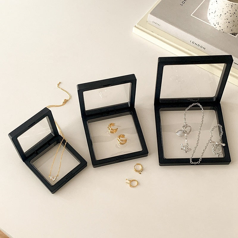 Suspension Box Collectables-autograph Bracelet Display Rings Ear Studs Bracelet Necklace Jewelry Box