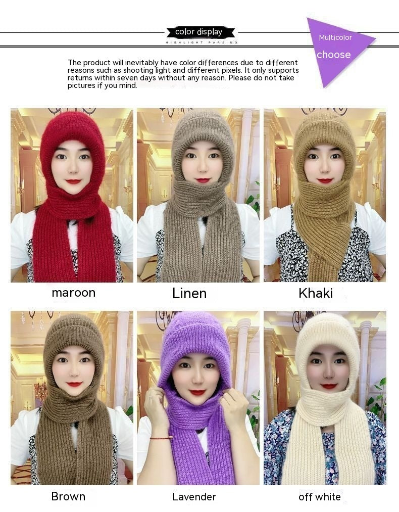 Autumn And Winter New Squirrel Woolen Yarn Braided Hat