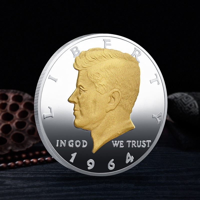 European And American Metal Portrait Commemorative Coin