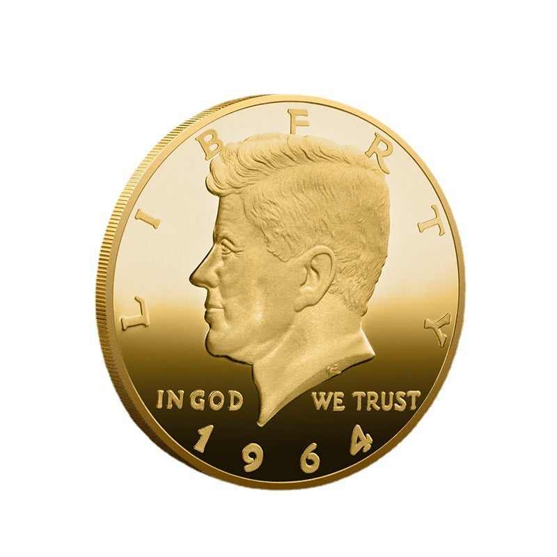 European And American Metal Portrait Commemorative Coin