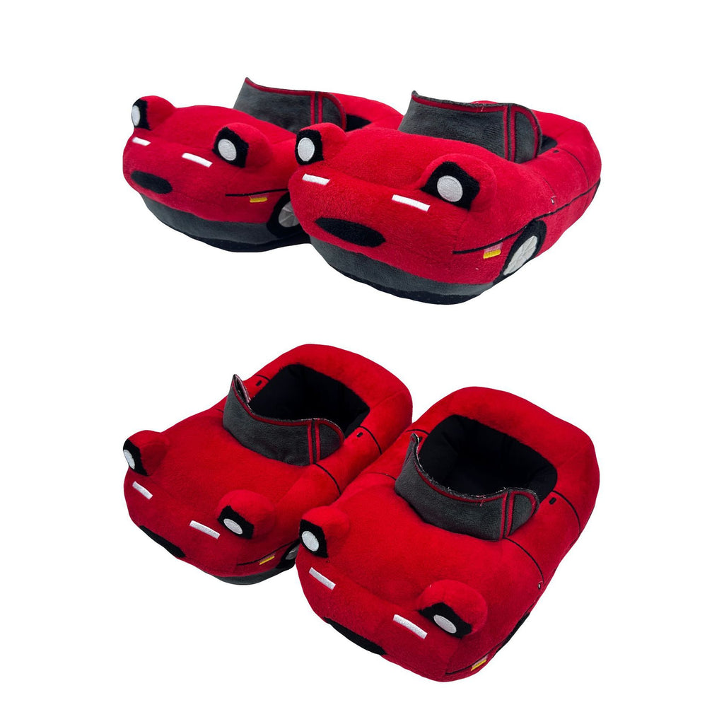 Sports Car Plush Slippers Home