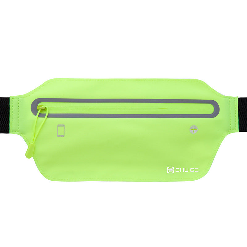 Ultra-thin Running Waterproof Portable Close-fitting Reflective Sports Phone Waist Bag