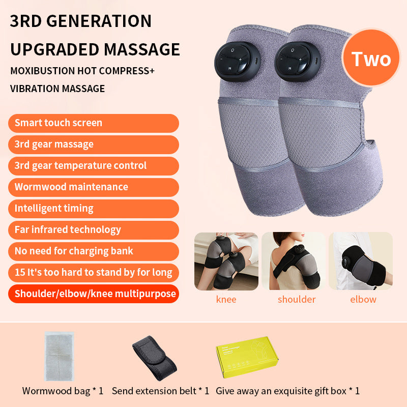 Knee Massager Heats Up And Keeps Warm