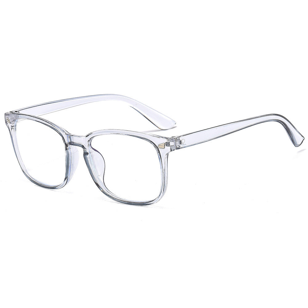 Retro Plain Glasses Women's Anti-blue Ray Glasses
