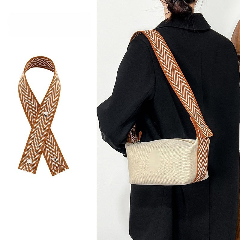 Wash Bag, Armpit Canvas Shoulder Strap, Inner Liner Accessories