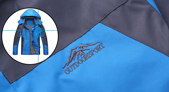 New outdoor men's single-layer autumn jacket genuine couple jacket