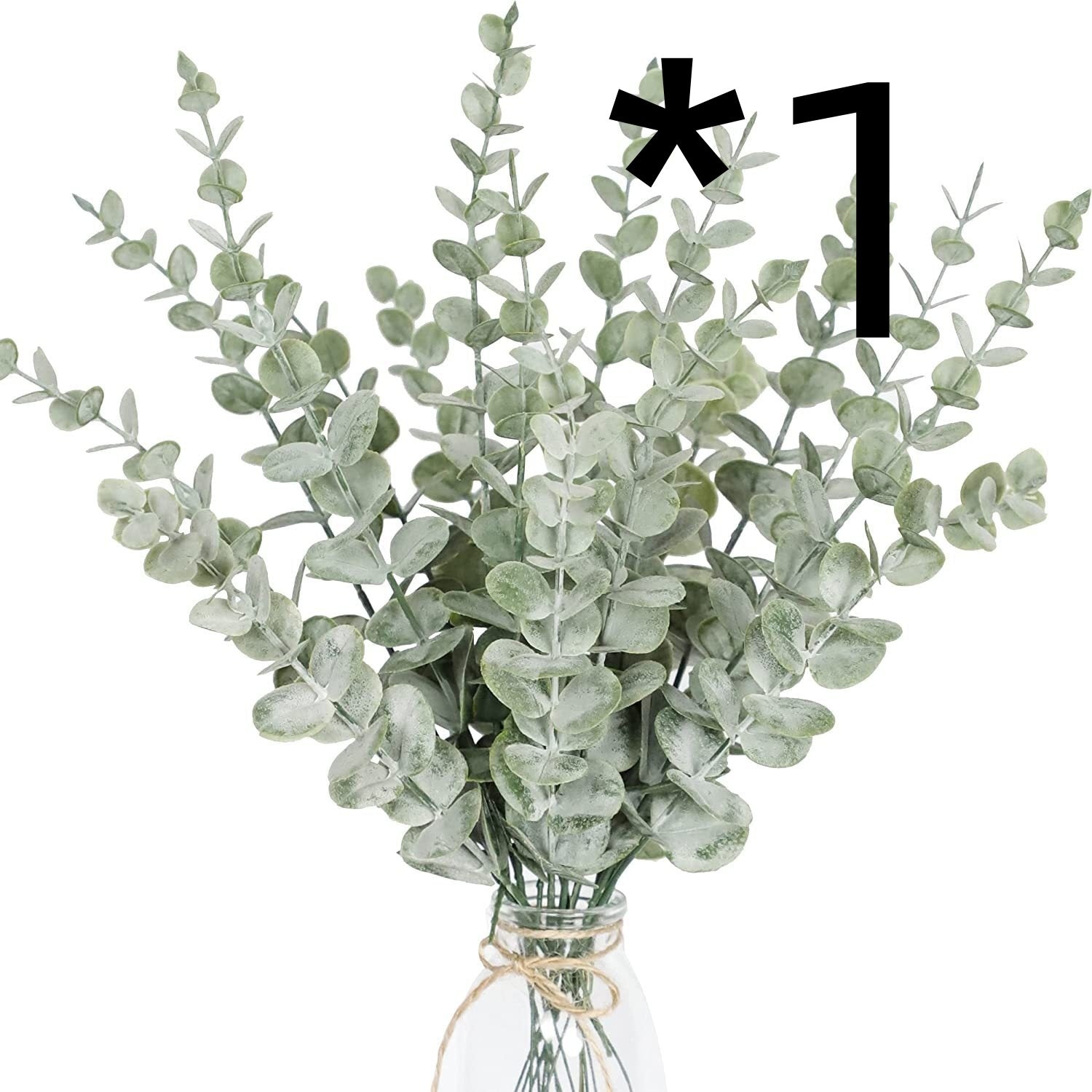 Golden Eucalyptus Eucalyptus Leaves Fake Leaf Stem Autumn Decorative Plant