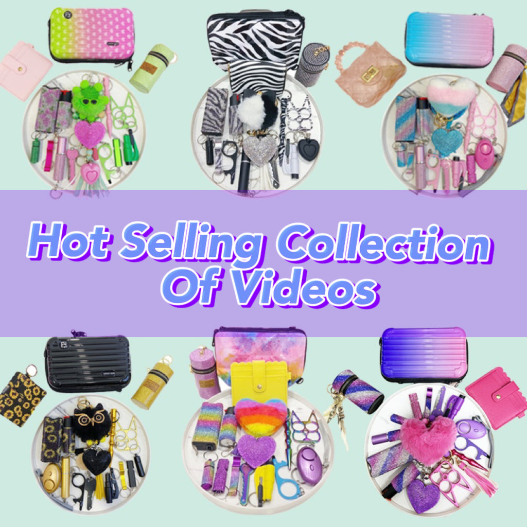 Short Video Viral Keychain Sets For Self-defense Choose The Exact Set You Are Searching