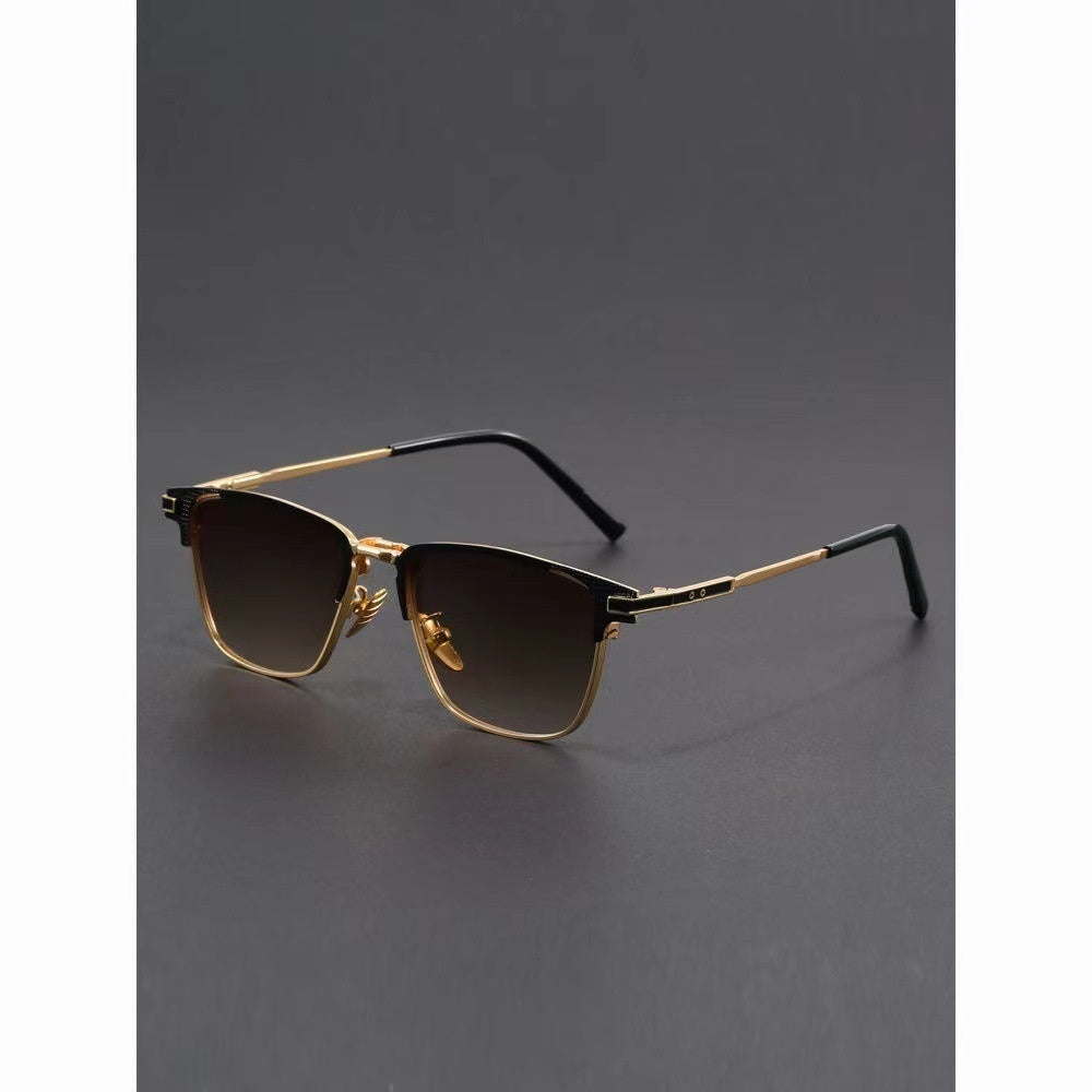 Retro Artistic UV Protection Small Square Box Sunglasses