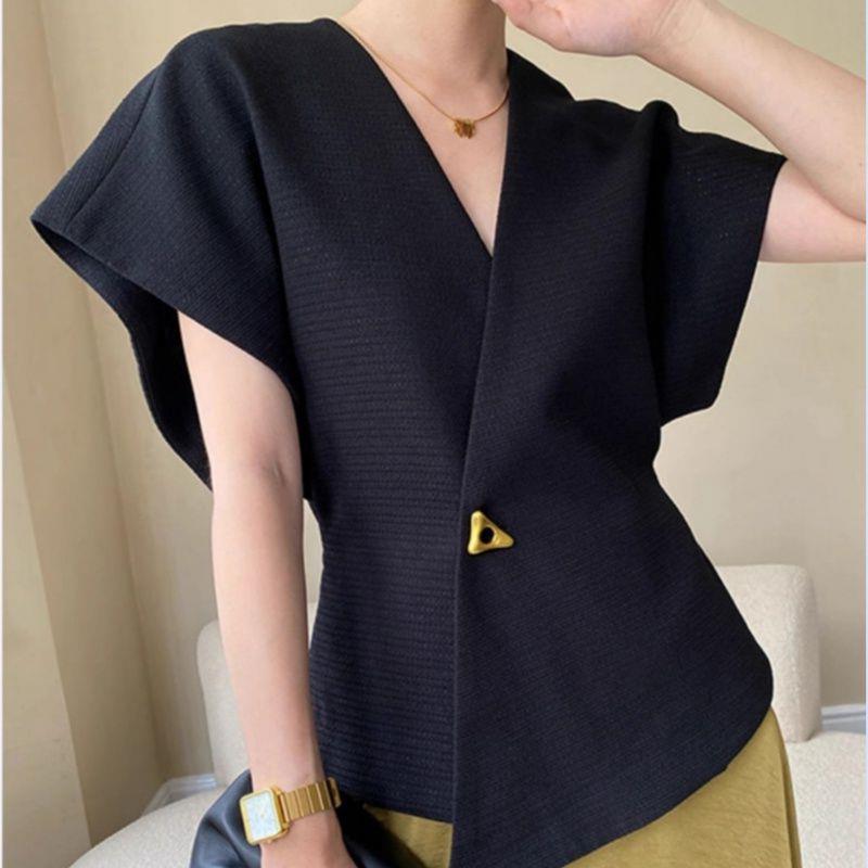Vest Suit French Style Temperament Top For Women