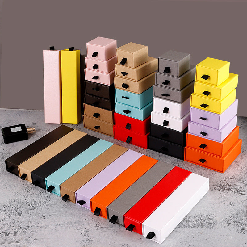 Ear Studs Jewelry Packing Box Storage