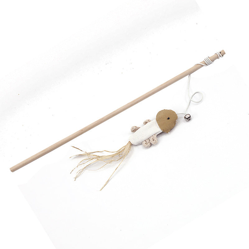 Funny cat stick bite resistant cat toy