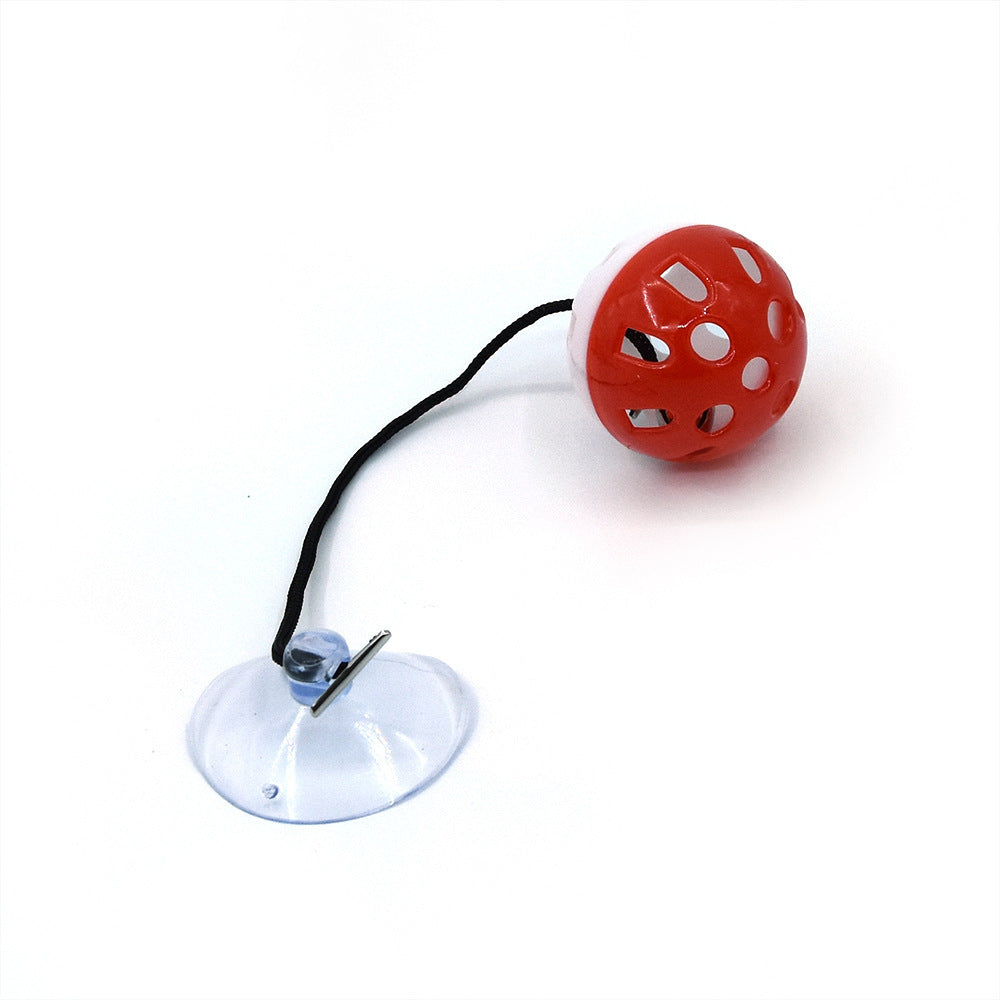 Reptile Toy Bell Ball With Suction Cup