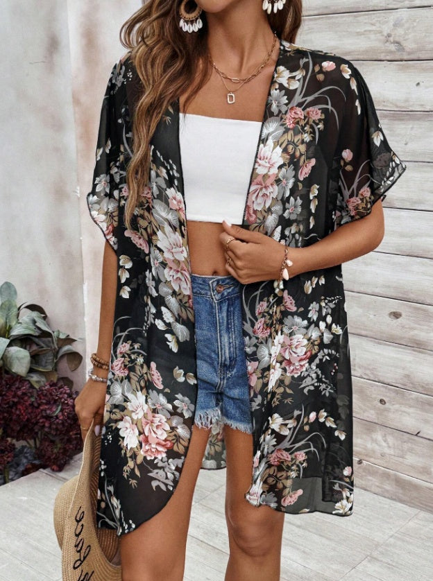 Summer Casual Short Sleeve Jacket For Women