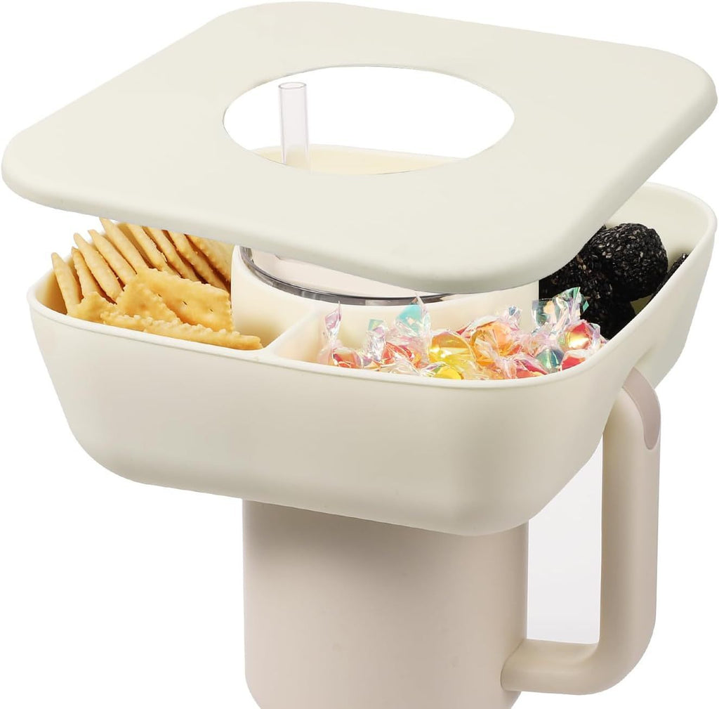 Silicone Snack Platter With Lid