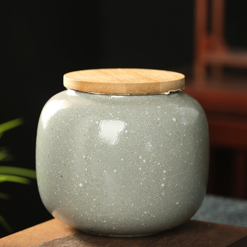 Household Sucrier Large Ceramic Sealed Can