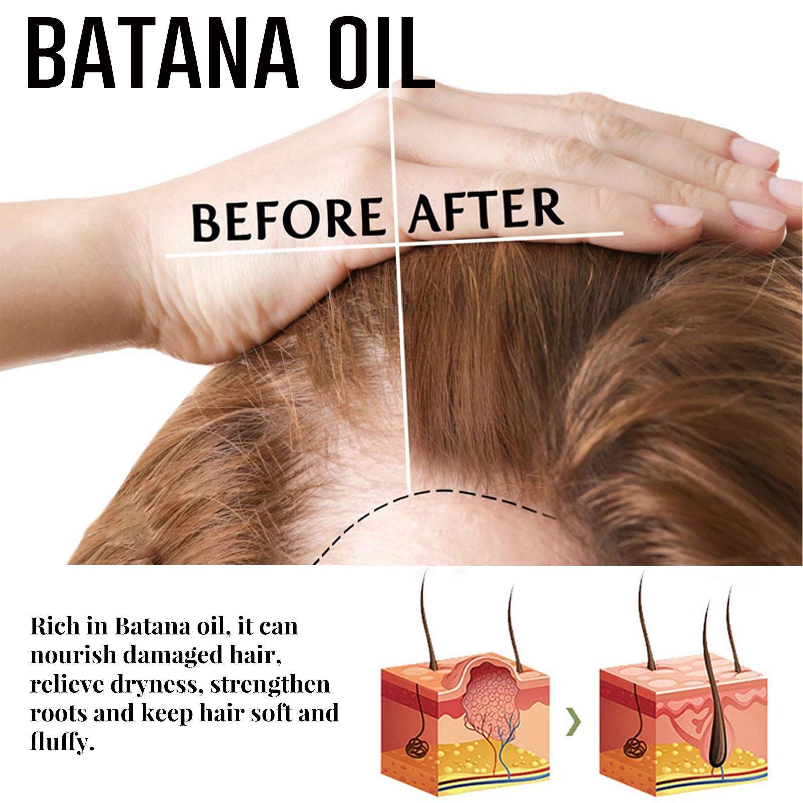 Batana Hair Series Nourish Hair Root And Fix Hair