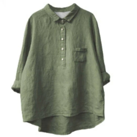 Casual Long Sleeve Shirt Animal Print Hawaiian Long Sleeve