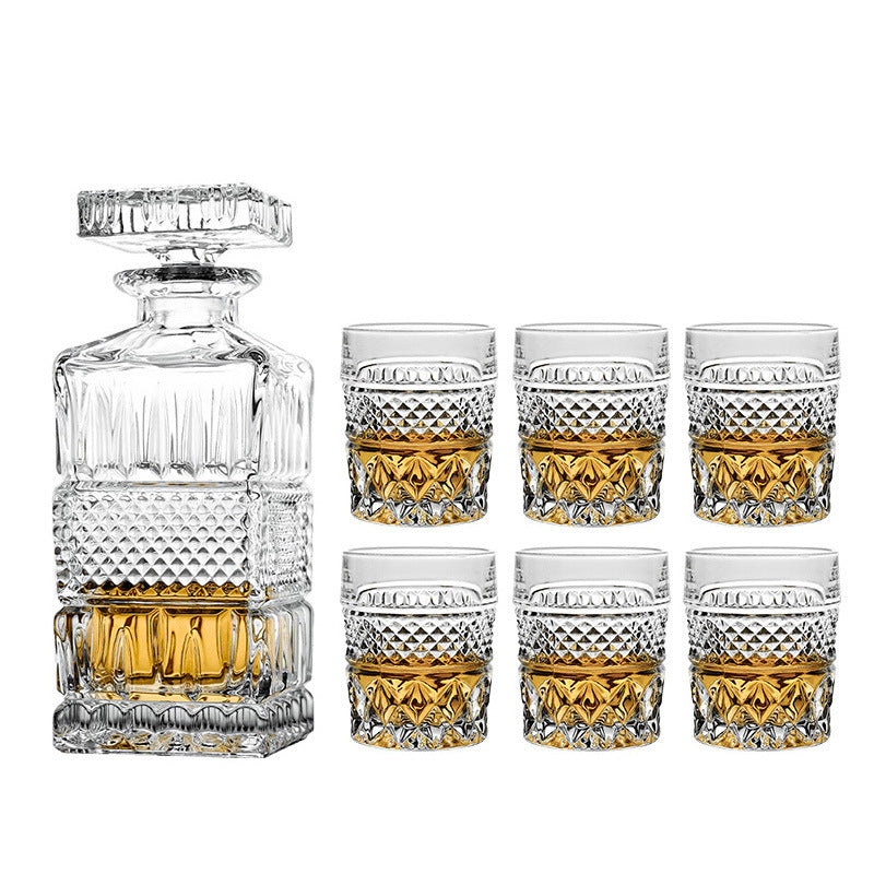 Creative Whiskey Liquor Glass Suit