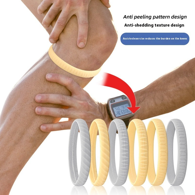 Thin Patella Retinaculum Basketball Knee Strength Belt Knee Rope Ring Rubber Band Sports Kneecaps Elastic Fixed