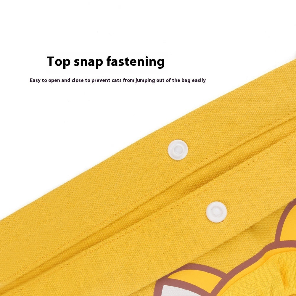 Portable Cat Out Shoulder Crossbody Pet Bag