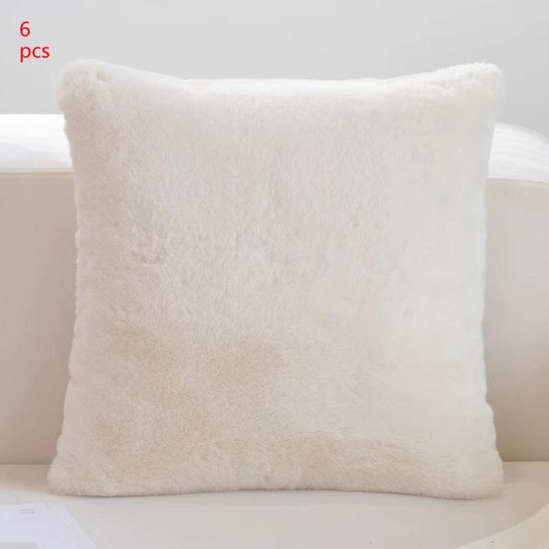 Bed Pillow Sofa Cushion Plush Pillowcase