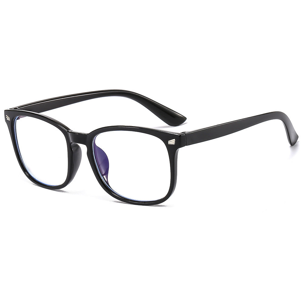 Retro Plain Glasses Women's Anti-blue Ray Glasses