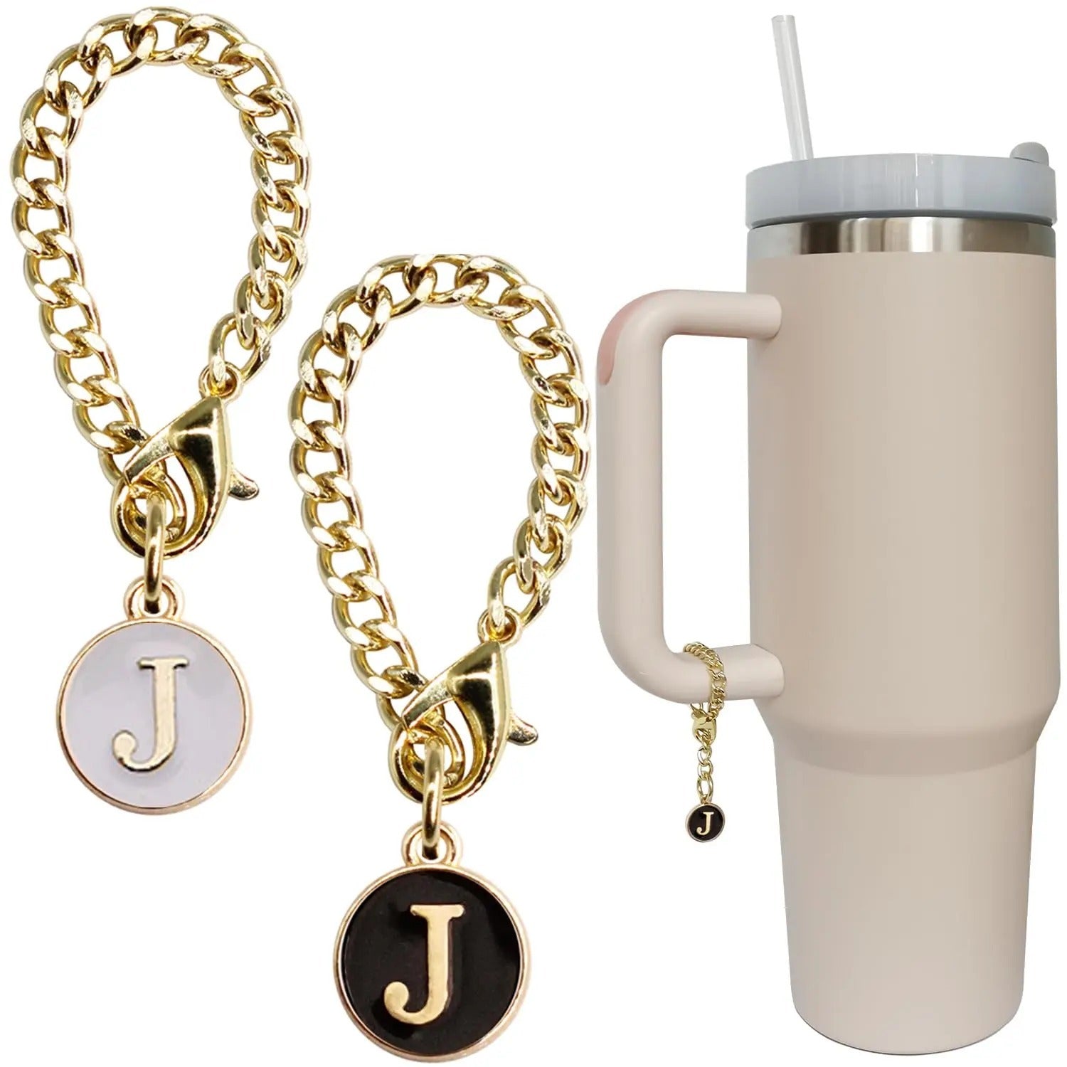 Letter Pendant Parts Handle Cup Mark Charm