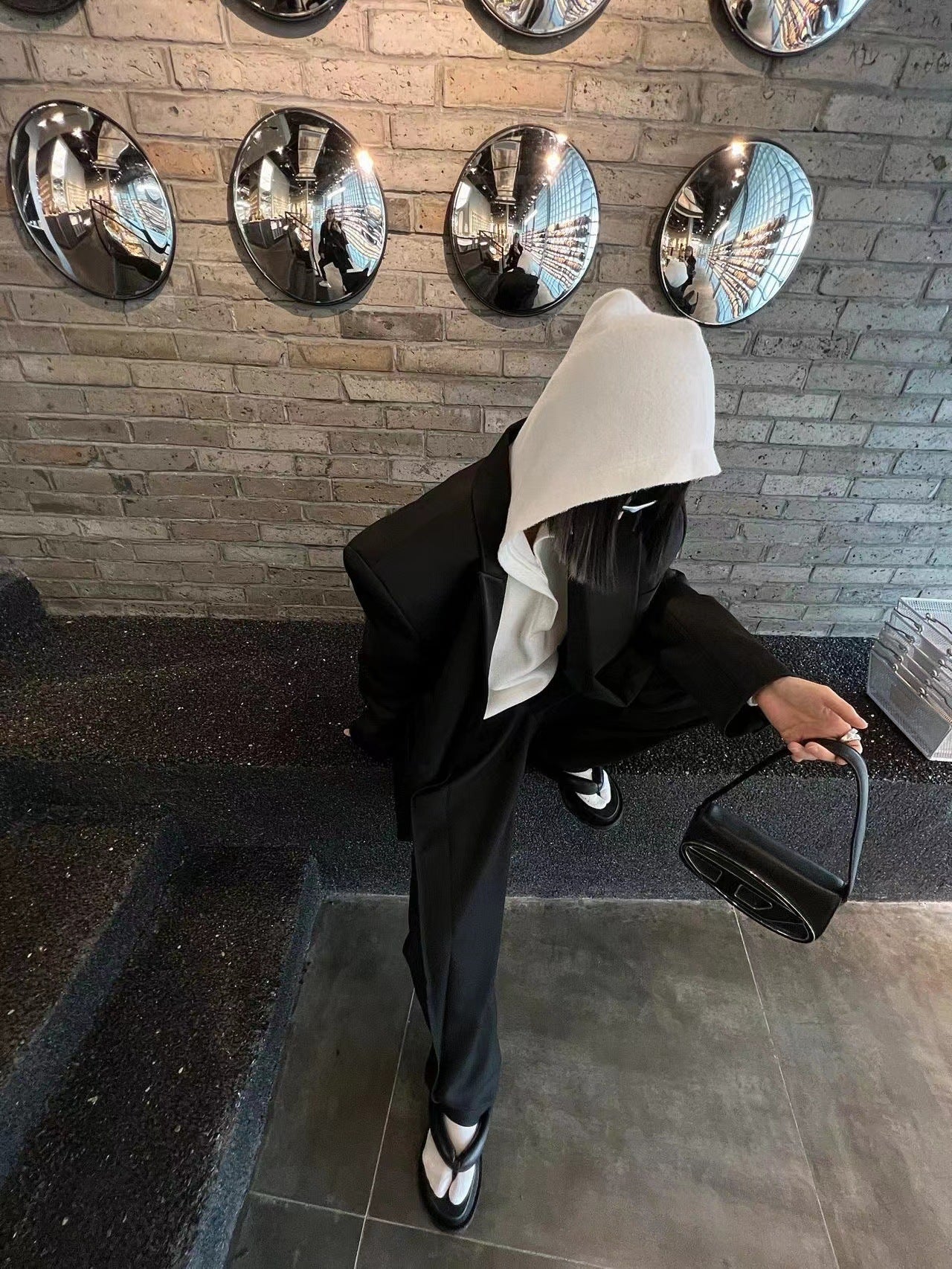 One Shoulder Crossbody Jingle Bag