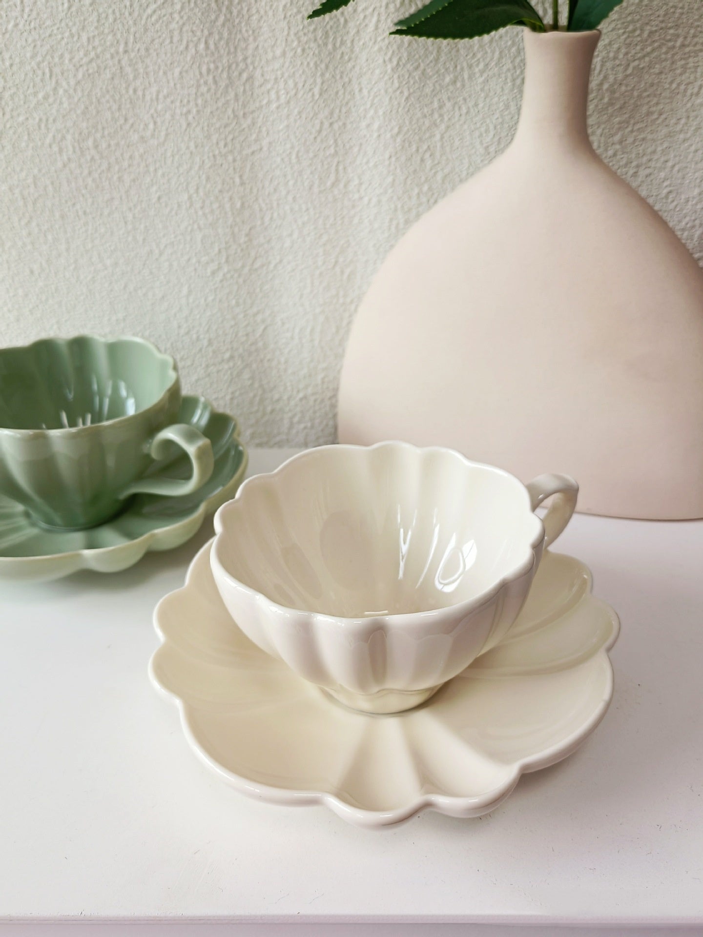 Vintage Ceramic Household Coffee Set Suit