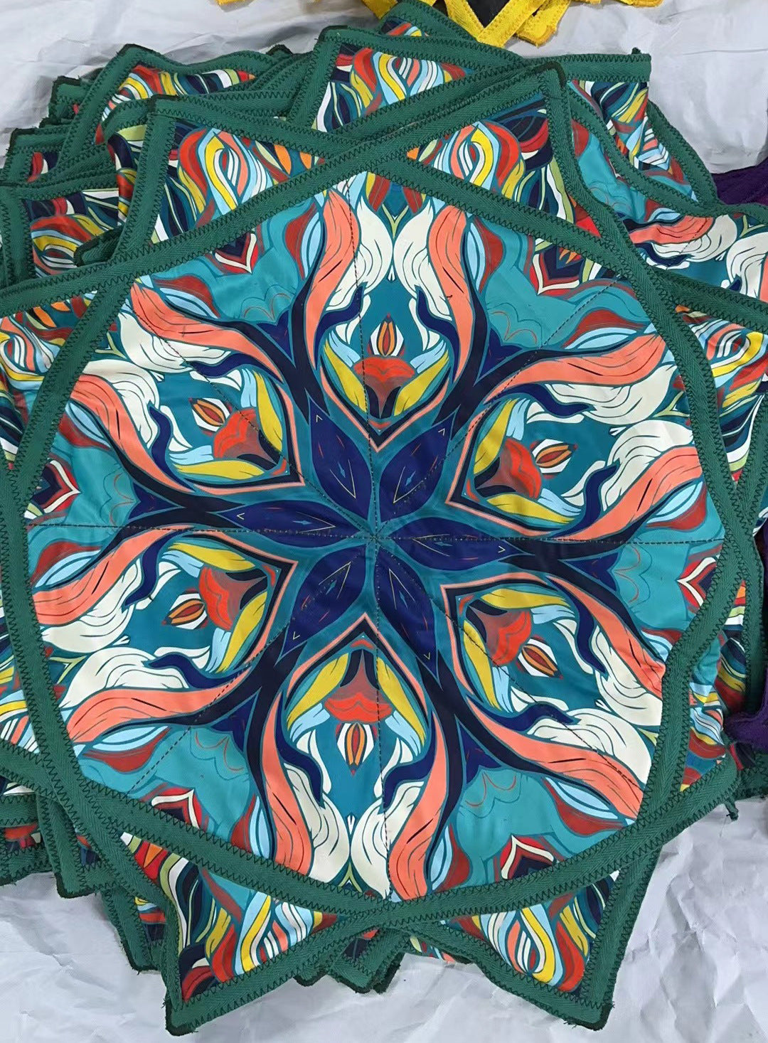 Handkerchief Lycra Cloth Flower Like Handkerchief