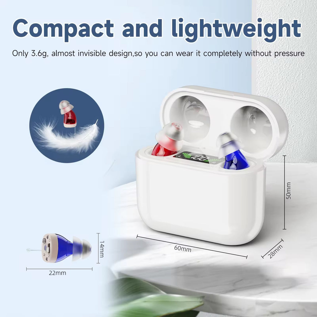 Cross-border Within The Ear Elderly Digital Hearing Aid Sound Amplifier Sound Collector Mobile Charging Warehouse