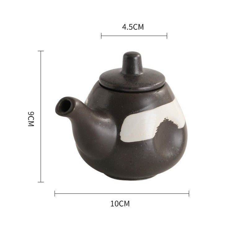 Kitchen Storage Tank Underglaze Color Seasoning Pot