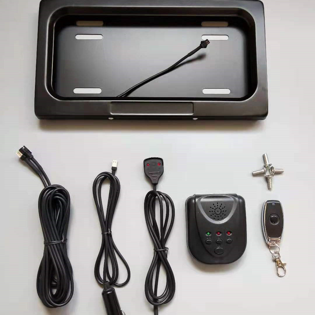 New Energy Electric Automotive License Plate Frame