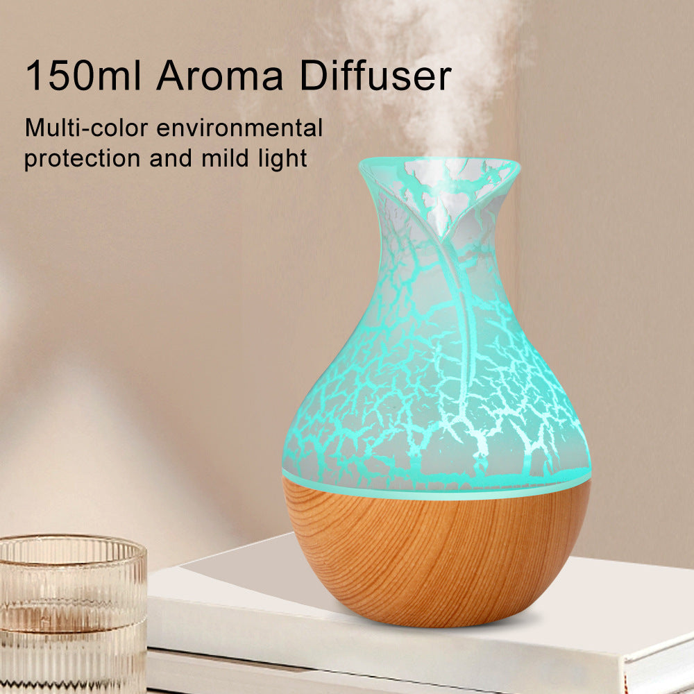 Starry Sky Crack Vase Humidifier