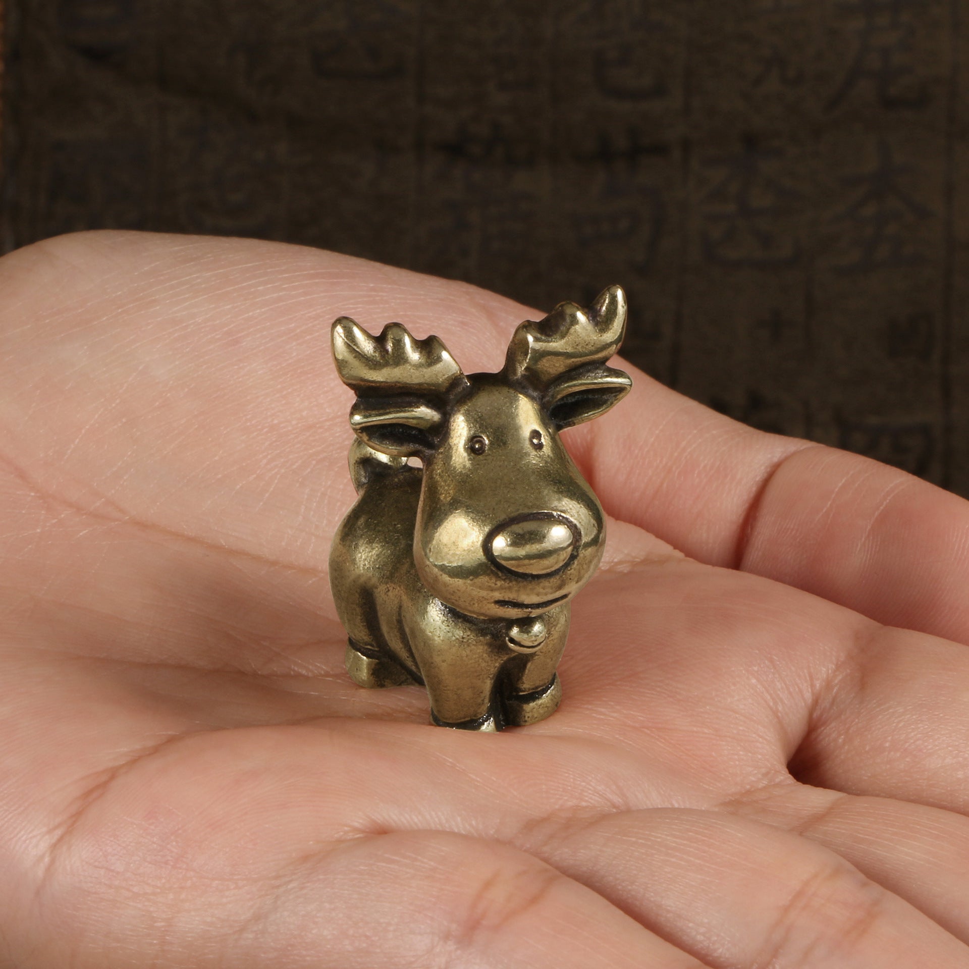 Christmas Sled Creative Antique Reproduction Distressed Ornaments Brass Crafts